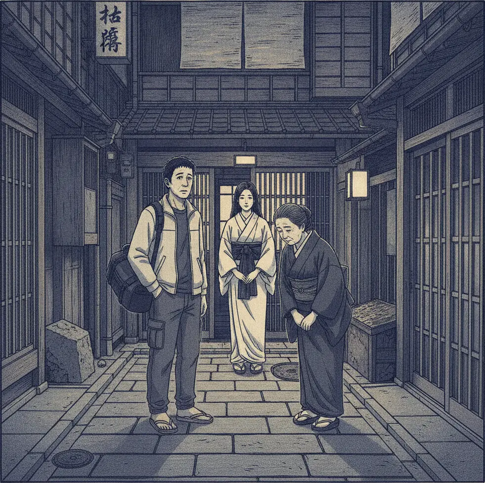 裏木戸の通り