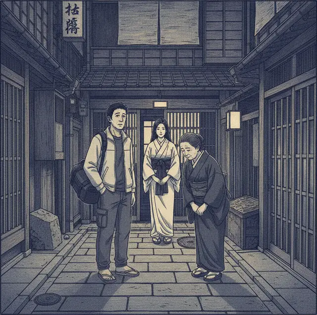 裏木戸の通り