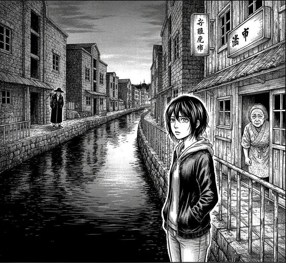 水底の顔