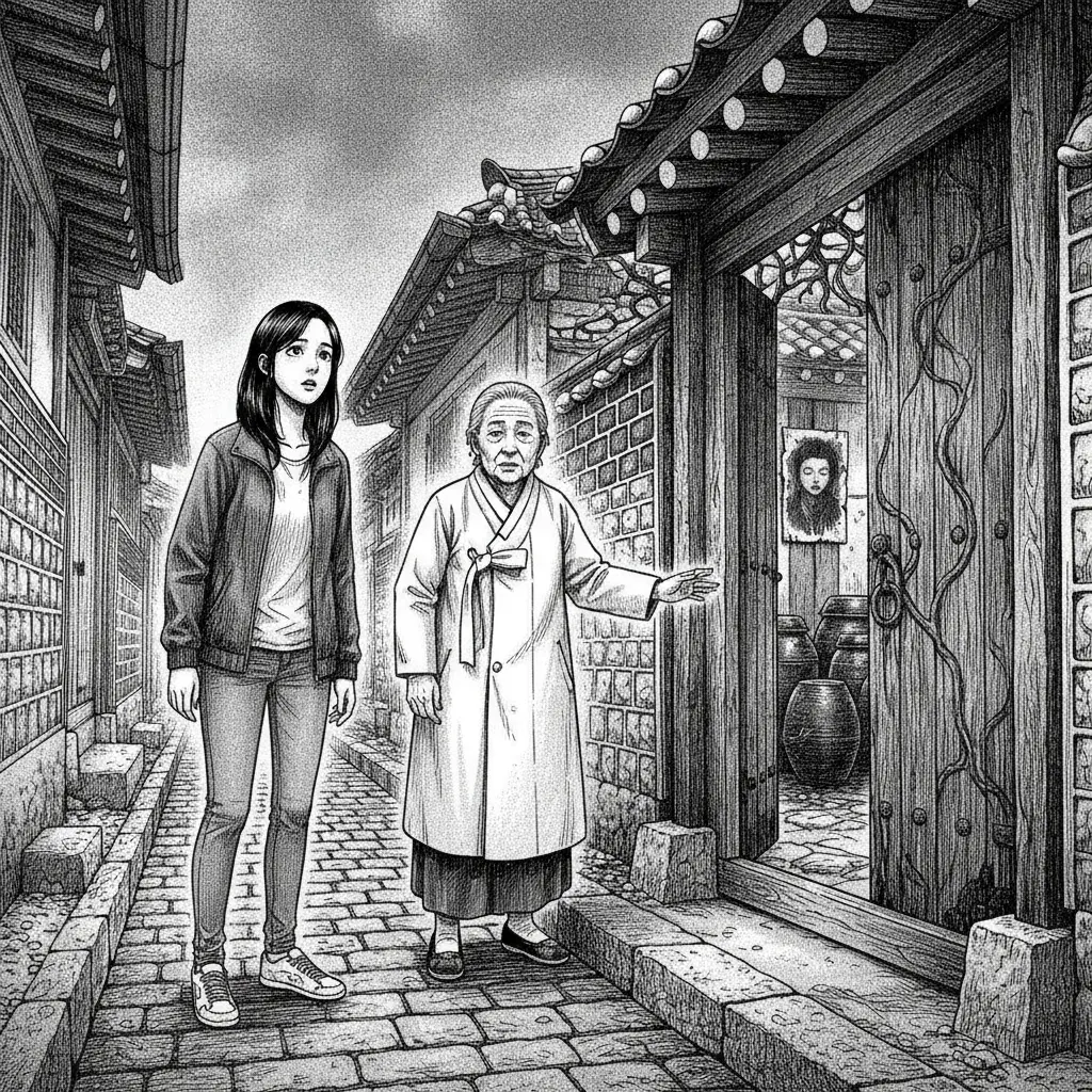 바깥채의 시선