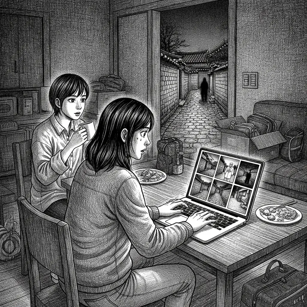 바깥채의 시선