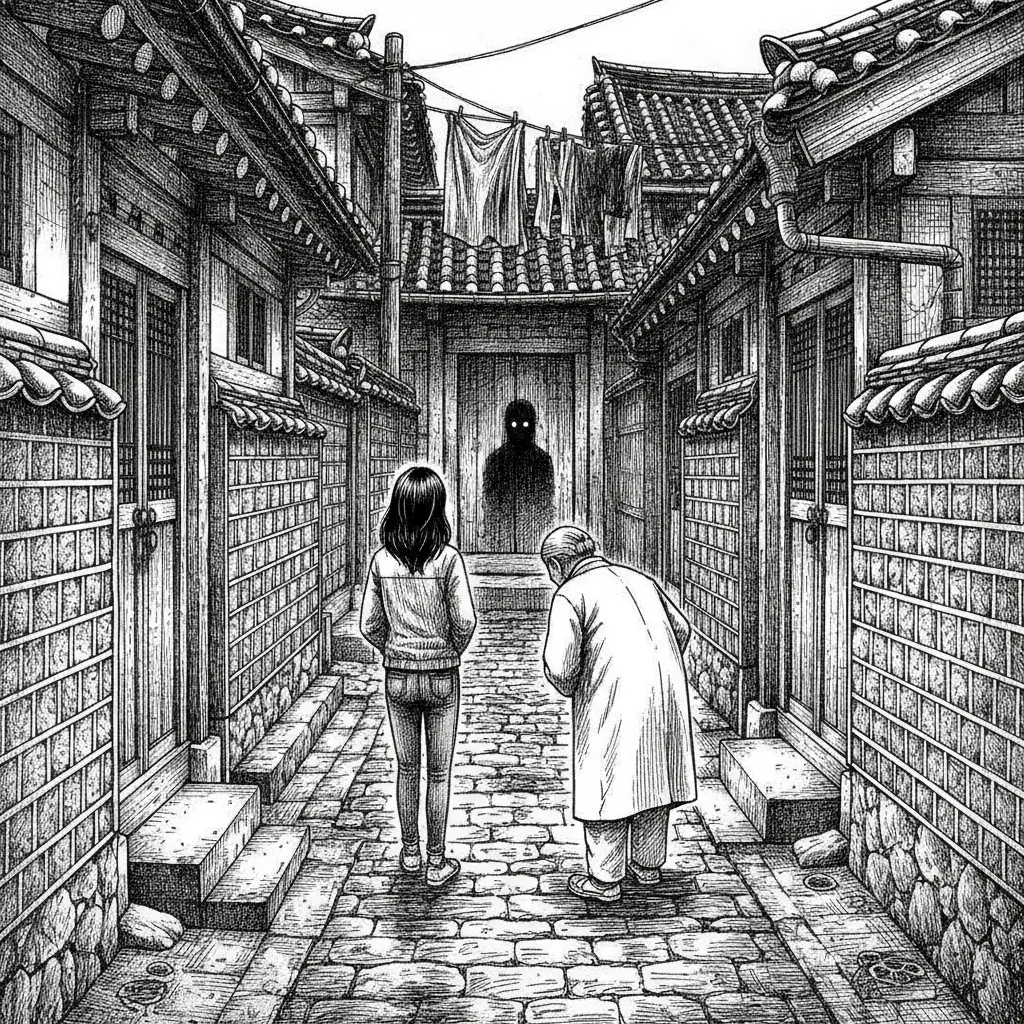 바깥채의 시선
