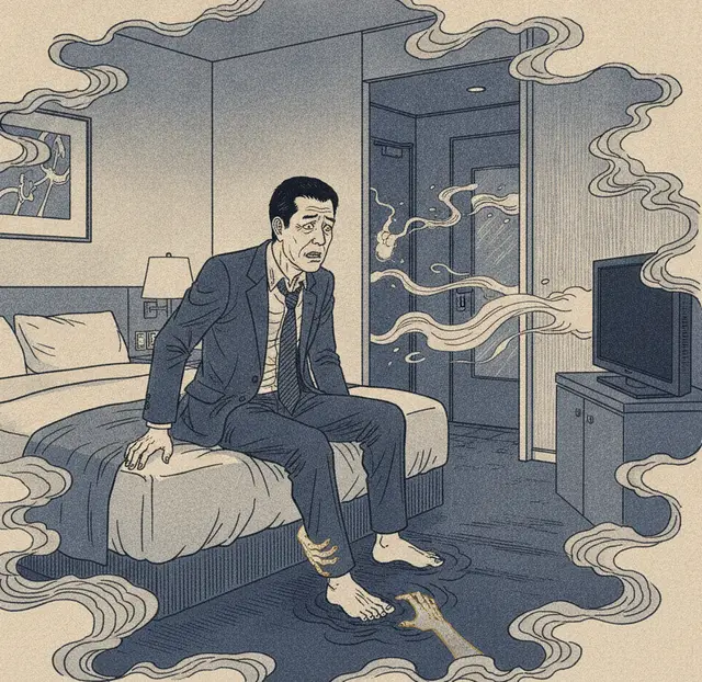 The Strange Hotel on Higashimon Street