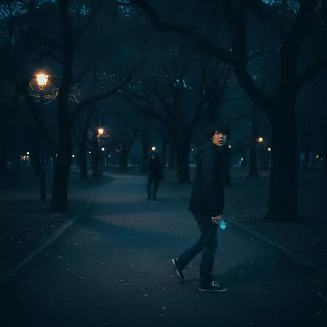 The Black Shadow of Yoyogi Park