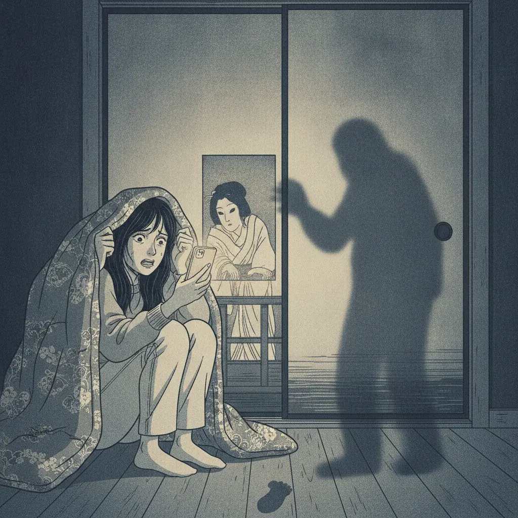 格子の奥