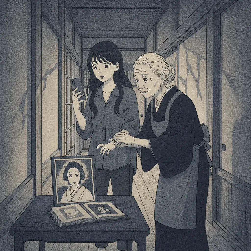 格子の奥