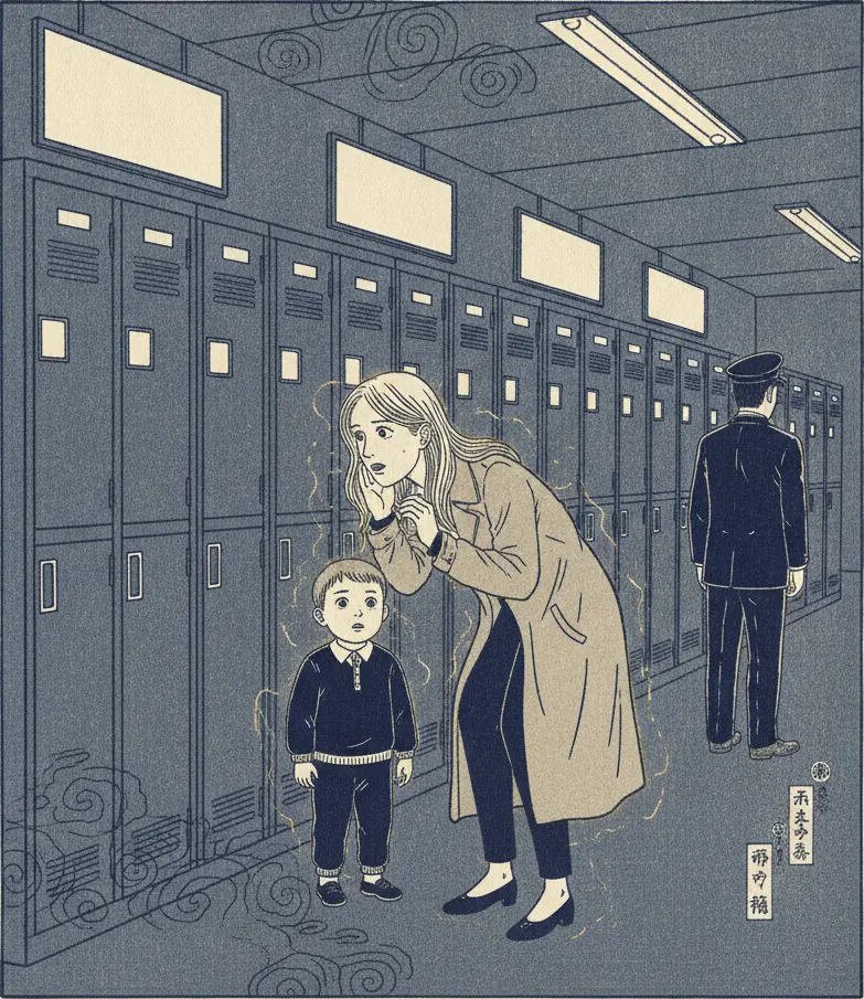 三ノ宮駅の消える男の子
