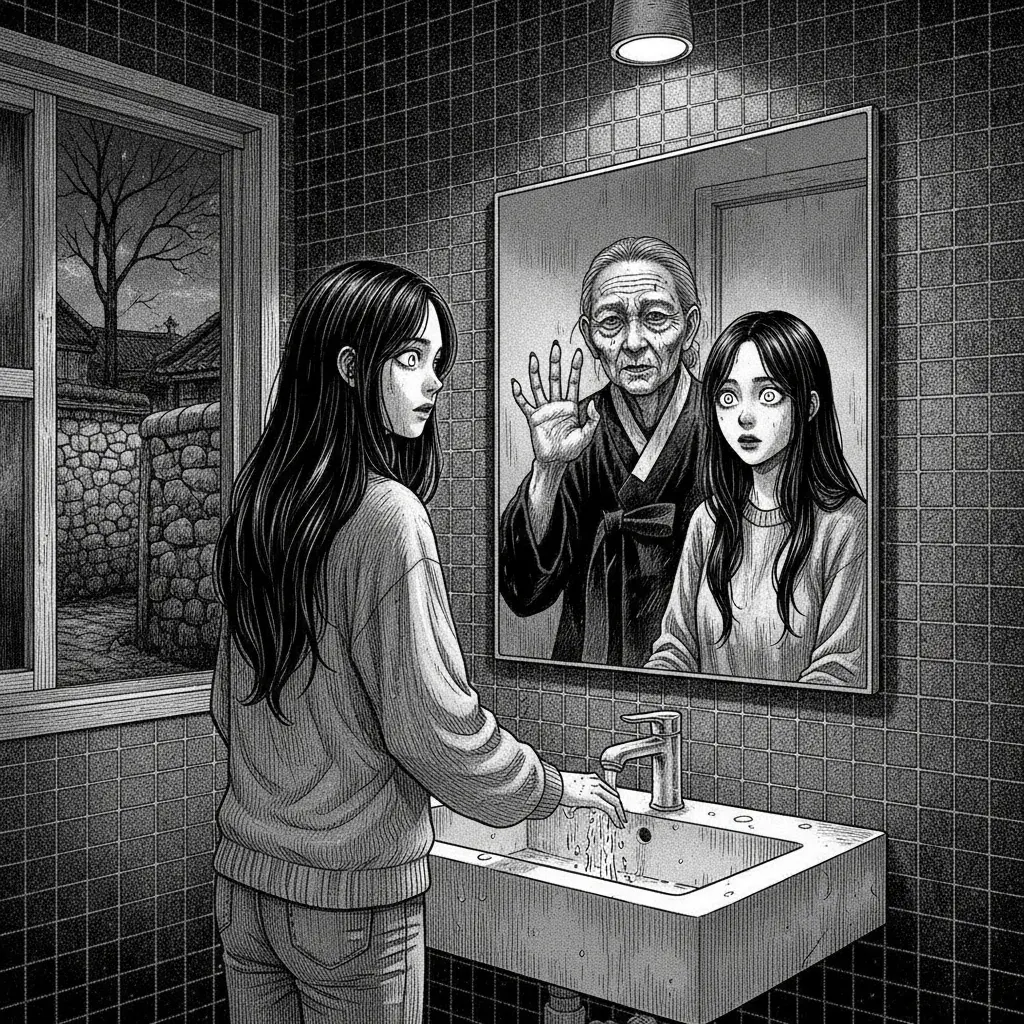 올려다보지 마라